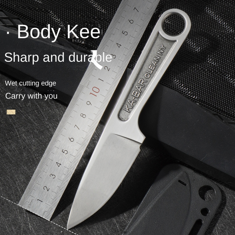 Survival Knife Full Tang - KA-BAR 1119 Kleiner gerader Schraubenschlüssel, Überlebensmesser