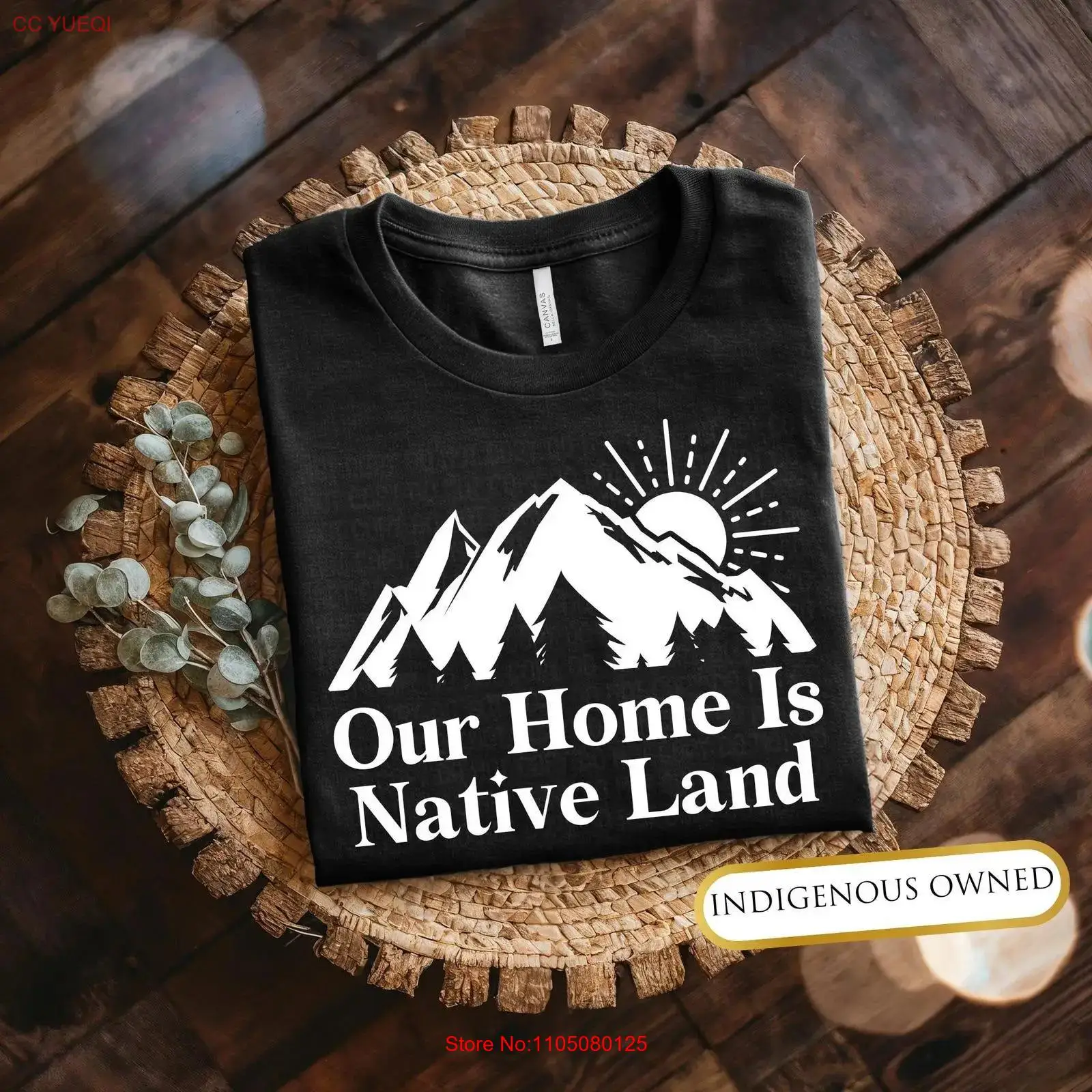 Outdoor Adventure Day - Our Home Is Native Land T-Shirt,