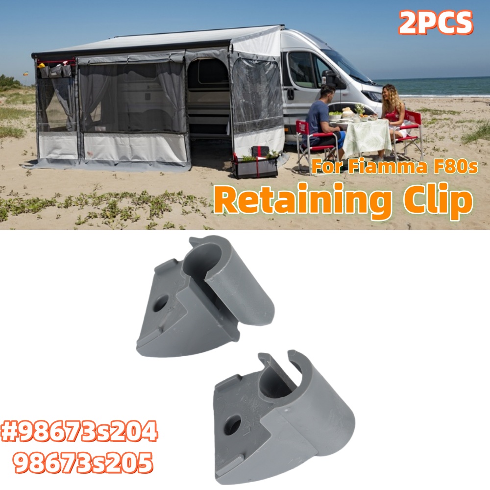 Outdoor Adventurer - RV-Markisenhalterungsclip für linke und rechte Beine