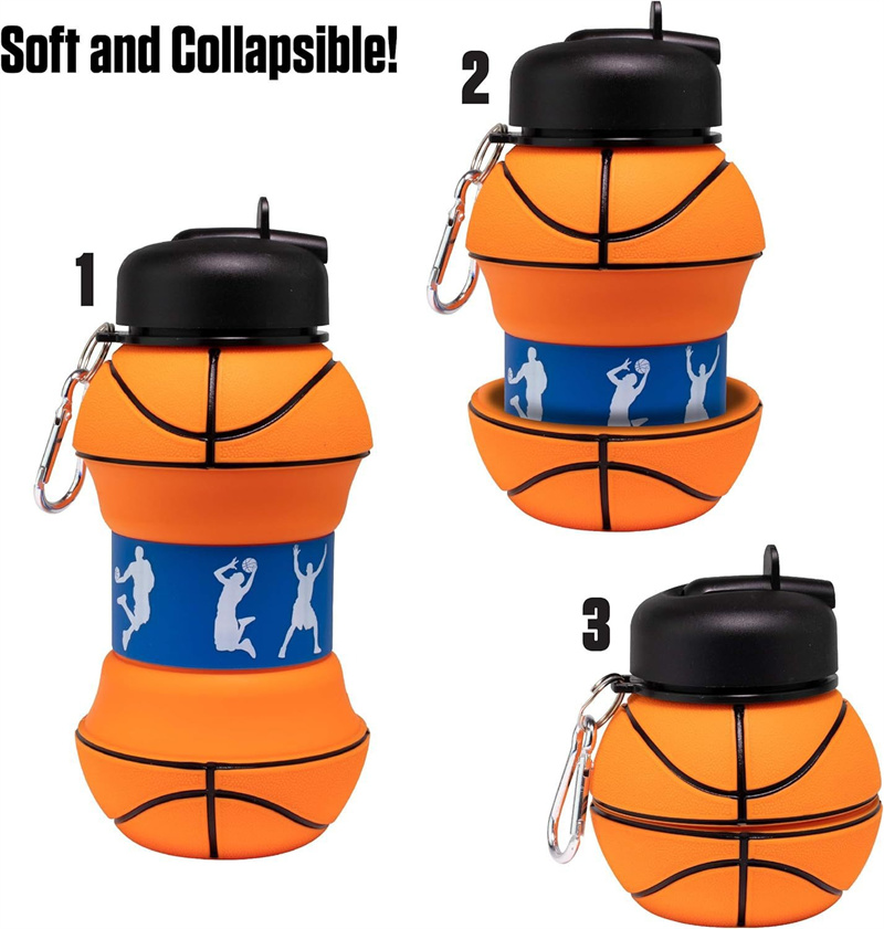 Outdoor Adventure Kids - Falten Sie die Wasserflasche, Campingbecher, Becher,