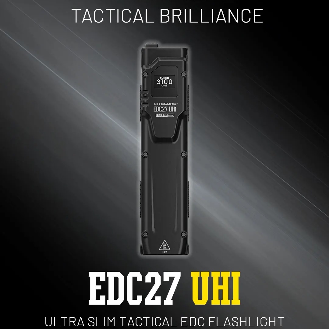 Outdoor Adventurer - Convoy UHi Taktische EDC-Taschenlampe, 3100 Lumen,