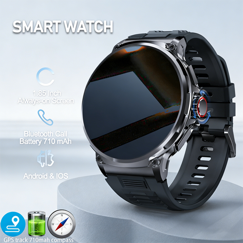 Outdoor Adventure World - Heißer Verkauf: Herren Smartwatch mit 710mAh