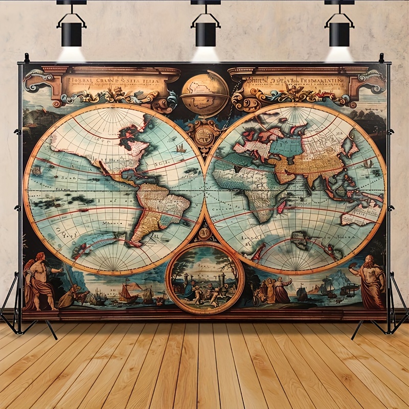 1-Vintage-Hintergrundstoff für – Outdoor Adventure Day Bewertung und Preis