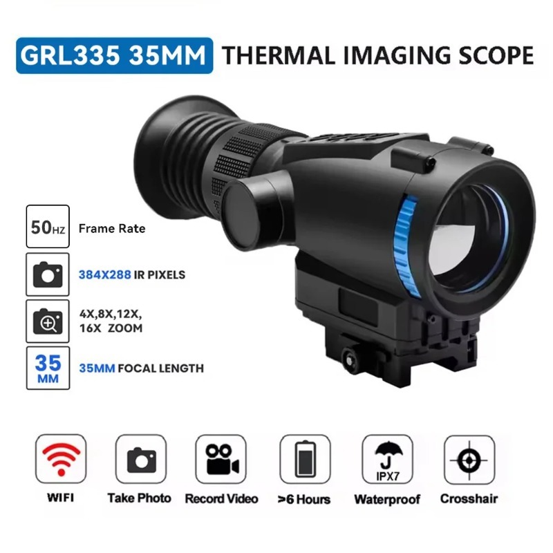 384*288 50Hz Wärmebildzielfern – Outdoor Adventure Video Bewertung und Preis