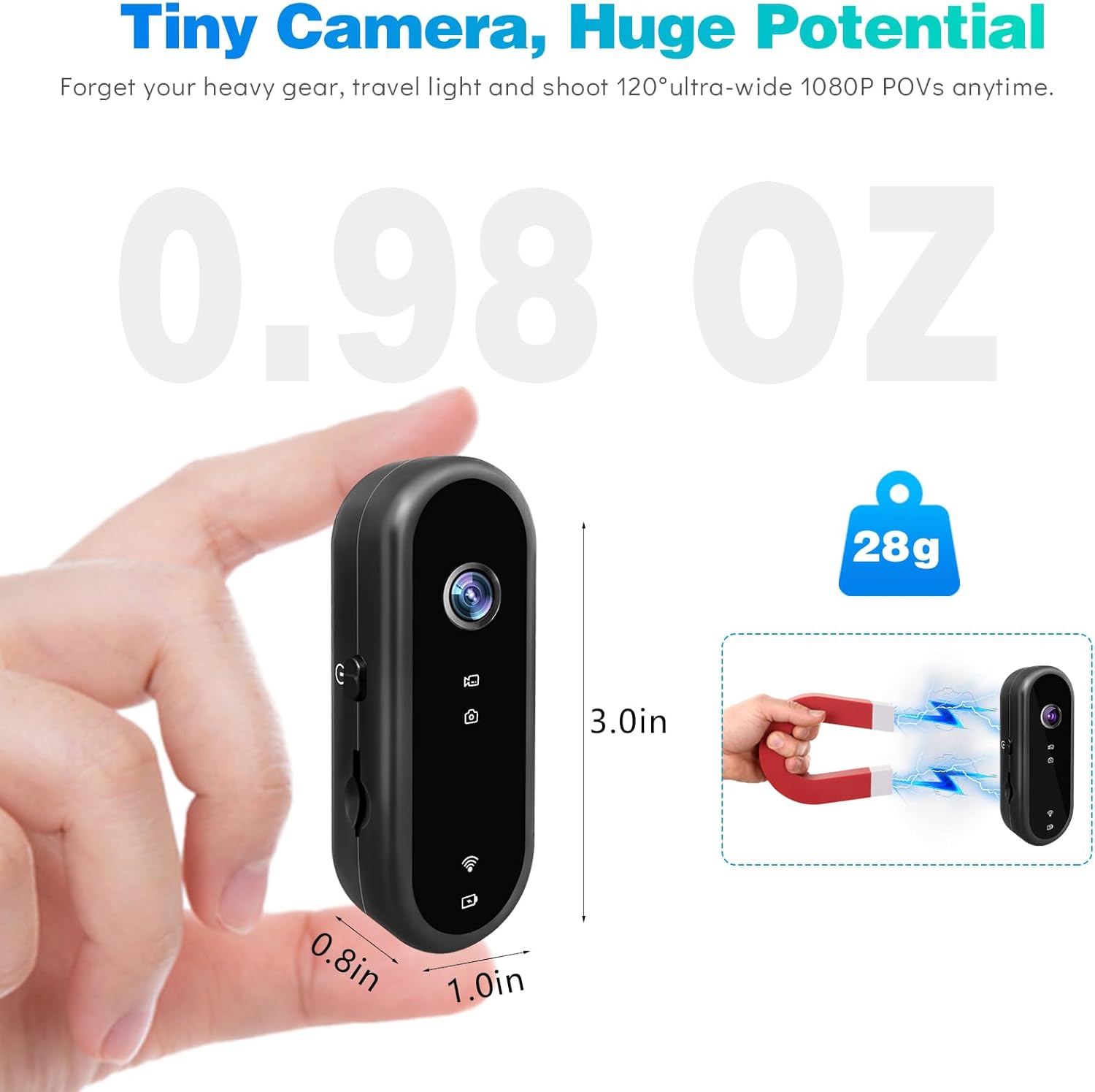 Mini WLAN-Actionkamera 1080P,  – Outdoor Adventure Video Bewertung und Preis