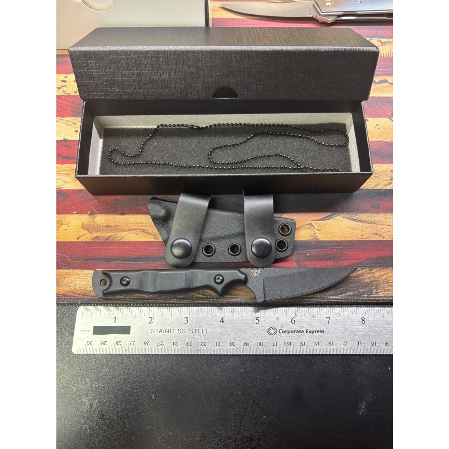 TOPS Street Scalpel 2 Messer C – Survival Knife Full Tang Bewertung und Preis