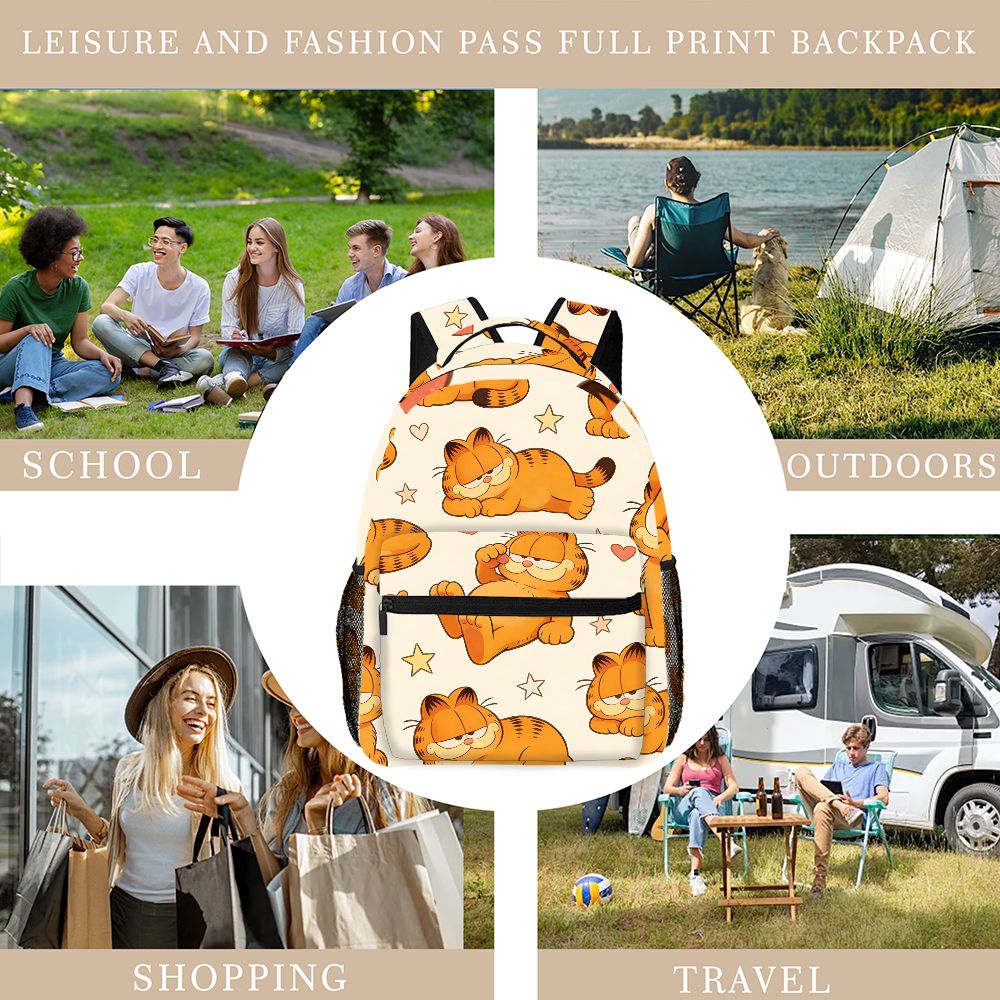 Lustiger Lazy Garfield Rucksac – Outdoor Adventurer Bewertung und Preis